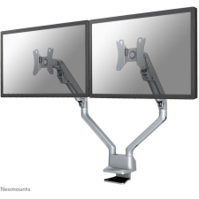 Neomounts FPMA-D750DSILVER asztali TV konzol 81,3 cm (32") Ezüst (FPMA-D750DSILVER) monitor kellék