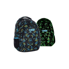 Neon Skate foszforeszkáló ergonomikus iskolatáska, hátizsák - 3 rekeszes - Astrabag (502022006) iskolatáska