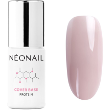 NeoNail Cover Base Protein alap- és fedőlakk a zselés műkörömhöz árnyalat Sand Nude 7,2 ml körömlakk