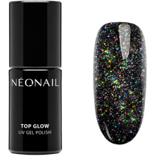 NeoNail Top Glow fedőlakk UV/LED-es lámpákhoz árnyalat Multicolor Holo 7,2 ml körömlakk