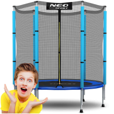 NEOSPORT Neo-Sport Gyermek kerti Trambulin 140cm - kék trambulin szett