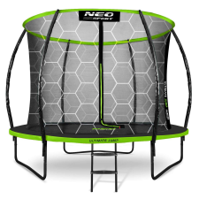 NEOSPORT Neo-Sport Kerti profilozott Trambulin belső hálóval 252cm trambulin szett