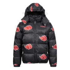 Neptun Naruto Puffer Jacket Akatsuki Red Méret XXXL férfi kabát, dzseki