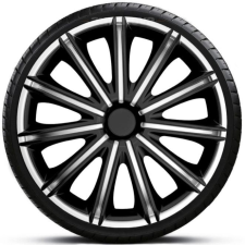 Nero 16"-os Nero Silver-Black dísztárcsa garnitúra (4darab) dísztárcsa