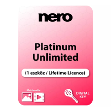 NERO-AG Nero Platinum Unlimited (1 eszköz / Lifetime) (Elektronikus licenc) karbantartó program