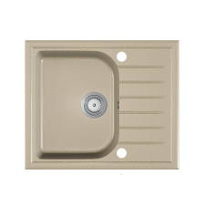 Nero AL-585B Gránit Mosogató + Szifon (bézs) mosogatótálca