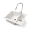 Nero Arriva - Dupla Gránit Mosogató - 60 cm