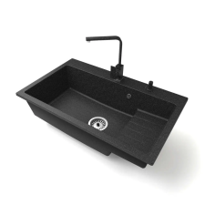 Nero Boss Gránit Mosogató - 80 cm mosogatótálca