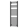 Nero Design törölközőszárító radiátor fekete 600x1600mm Welland Lux | Készletről | Gyors kiszállítással