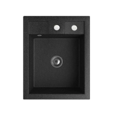 Nero Italia Gránit Mosogató - Parma - Fekete - 40x50cm mosogatótálca