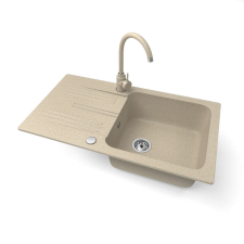 Nero Malta Gránit Mosogató - Bézs - 36x38 cm mosogatótálca