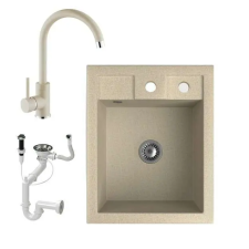 Nero Parma Gránit Mosogató - 40x50 cm - Bézs mosogatótálca