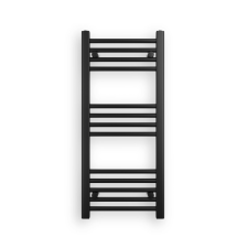 Nero Törölközőszárító radiátor 40 x 90 cm - Nero Italia (fekete) fűtőtest, radiátor