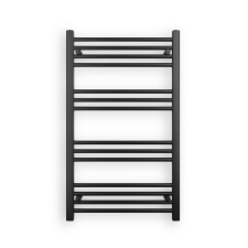 Nero Törölközőszárító radiátor 60 x 100 cm - Nero Italia (fekete) fűtőtest, radiátor