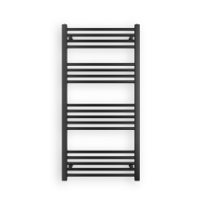Nero Törölközőszárító radiátor 60 x 120 cm - Nero Italia (fekete) fűtőtest, radiátor