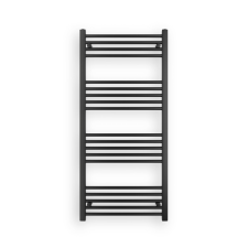 Nero Törölközőszárító radiátor 60 x 130 cm - Nero Italia (fekete) fűtőtest, radiátor