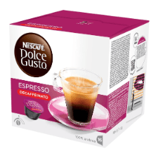 NESCAFÉ DOLCE GUSTO Nescafé Dolce Gusto koffeinmentes eszpresszó kávékapszula, 16 db kávé