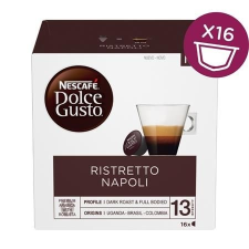 NESCAFE Kávékapszula, 16 db, NESCAFÉ "Dolce Gusto Ristretto Napoli" kávé