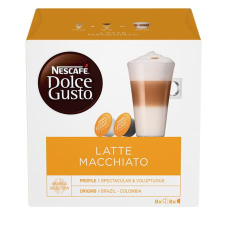NESCAFE Kávékapszula, 8x2 db, nescafé "dolce gusto latte macchiato" 12416056 kávé