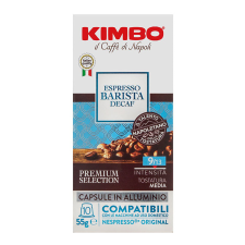 Nespresso Kimbo koffeinmentes alumínium kapszula Nespresso-kompatibilis (10db) kávé