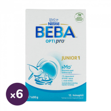 Nestlé BEBA OptiPro 3 Junior anyatej kiegészítő tápszer 12 hó+ (6x600 g) bébiétel