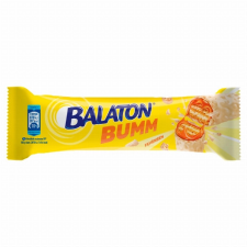 Nestlé hungária kft Balaton Bumm karamellel bevont töltött ostyaszelet búzapelyhes fehér masszával mártva  42 g csokoládé és édesség