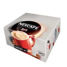 Nestlé hungária kft Nescafé 2in1 Classic instant kávé cukormentes 28db (dobozban) kávé