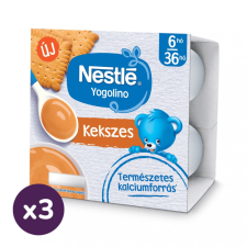Nestlé Kekszes Yogolino babapuding 6 hó+ (12x100 g) bébiétel