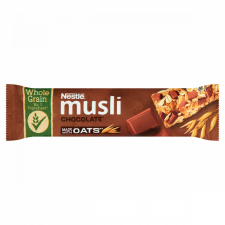 Nestlé Musli Chocolate tejcsokoládés müzliszelet reggelihez 35 g reform élelmiszer