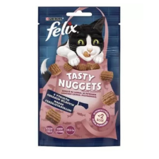 Nestlé Purina Felix Tasty Nuggets lazac macska jutalomfalat 50g jutalomfalat macskáknak