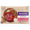 Nestlé Purina ONE Mini/small Sensitive salmon 4x85 g