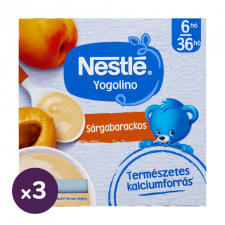 Nestlé Sárgabarackos Yogolino tejalapú bébidesszert 6 hó+ (12x100 g) bébiétel
