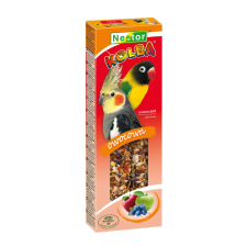 Nestor Gümölcsös rúd papagájnak 2db 115g vitamin madaraknak