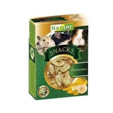 Nestor SNACKS for rodents and rabbits - Bananas 45g szárított banán rágcsáló eledel