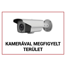  Nestron FTB-KMT01 Műanyag figyelmeztető tábla: &quot;Kamerával megfigyelt terület&quot;, 210x300x1 mm biztonságtechnikai eszköz