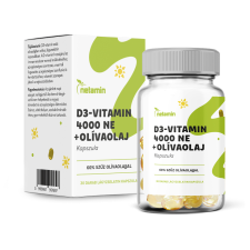 Netamin D3-vitamin 4000NE + olívaolaj kapszula vitamin és táplálékkiegészítő