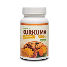 Netamin Kurkuma 500 mg kapszula 60 db vitamin és táplálékkiegészítő