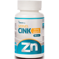 Netamin Szerves Cink 20 mg - 60 db tabletta vitamin és táplálékkiegészítő
