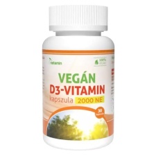 Netamin Vegan D3-vitamin kapszula 30db vitamin és táplálékkiegészítő