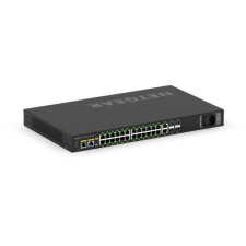 Netgear AV Line M4250-26G4F-POE++ 24 Portos menedzselhető POE++ Gigabit Ethernet switch (GSM4230UP-100EUS) (GSM4230UP-100EUS) hub és switch