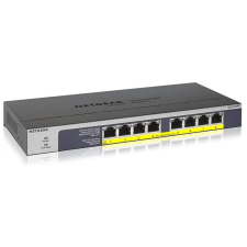 Netgear GS108PP Unmanaged PoE+ Switch 8 port hub és switch