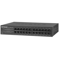 Netgear GS324-200EUS V2 RM (GS324-200EUS) hub és switch