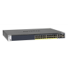 Netgear M4300-28G-PoE+(1000W)/US/EMEA Vezérelt Gigabit Ethernet (10/100/1000) Ethernet-áramellátás (PoE) támogatása 1U Fekete