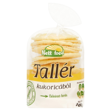  Nett Food kukorica tallér gluténmentes 100 g reform élelmiszer