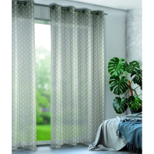 Neusser készfüggöny gyűrűs Ezüst 245 cm x 135 cm lakástextília