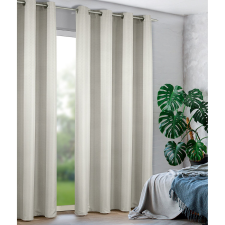 Neusser készfüggöny sötétítő gyűrűs Palau törtfehér 135 cm x 245 cm lakástextília