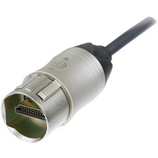Neutrik HDMI csatlakozókábel [1x HDMI dugó 1x HDMI dugó] 3 m Nickel Neutrik (NKHDMI-3) kábel és adapter