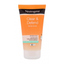 Neutrogena Clear & Defend Facial Scrub bőrradír 150 ml nőknek arctisztító