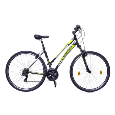  Neuzer X-Zero Női Fekete/Zöld-Fehér 19 cross trekking kerékpár