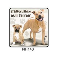 Nevesajándék Hűtőmágnes kutyus Staffordshire bull terrier NH140 hűtőmágnes
